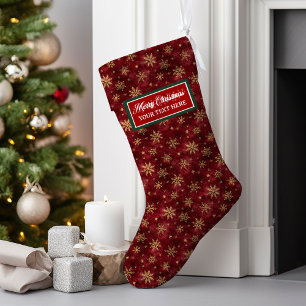 Custom Christmas Stocking Watercolor Personalized