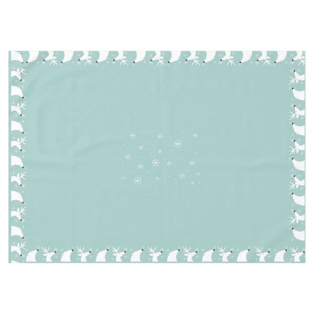 Custom Christmas Tablecloth (Front (Horizontal))