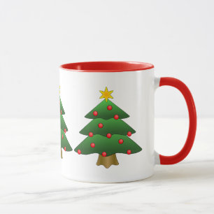 Custom Christmas Tree Mug