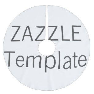 Custom Christmas Tree Skirt BRUSHED POLYESTER