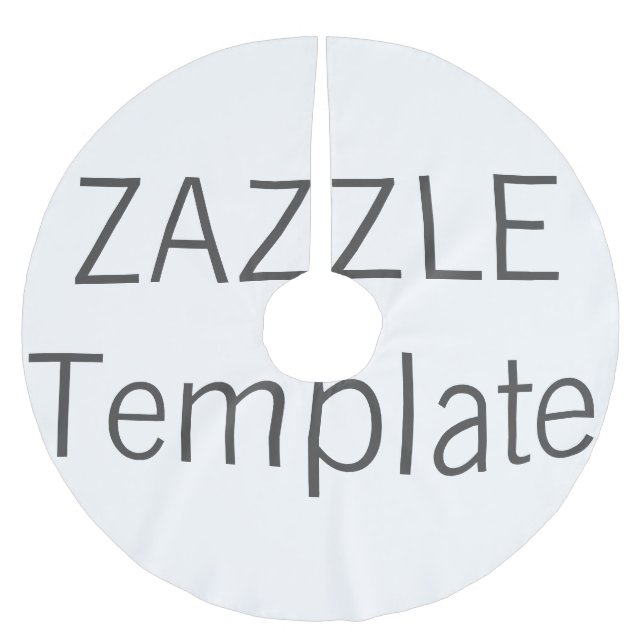 Custom Christmas Tree Skirt BRUSHED POLYESTER (Front)