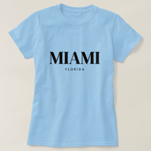 Custom City Town Place Location Name Text T-Shirt