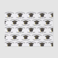 Custom Class of 20xx Black Graduation Cap Gift