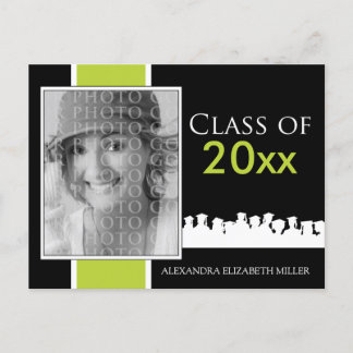 Custom Class of [YEAR] Graduation Announcement