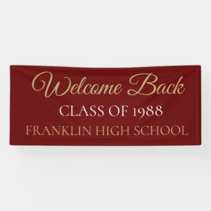 CUSTOM Class Reunion banner