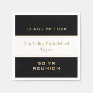 Custom Class Reunion partytime Paper Napkin
