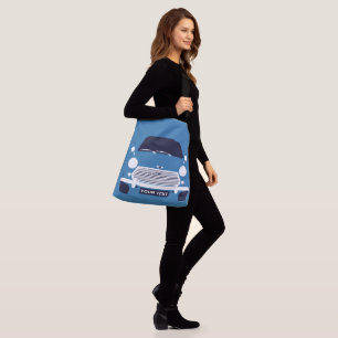 Custom Classic Mini car tote bag