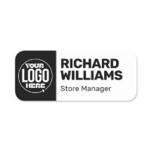 Custom Classic Name Tag for Business Personalised