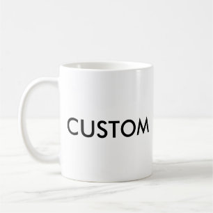 Custom Classic Standard 11oz WHITE Mug