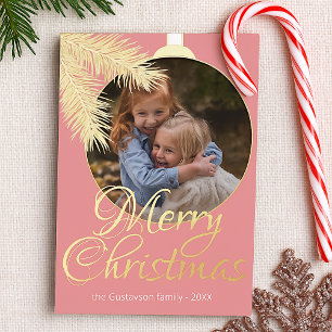 Custom Classic White Pine Tree Needles Gold