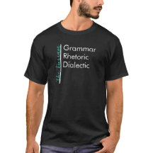 Custom Classical Trivium Shirt Grammar Rhetoric