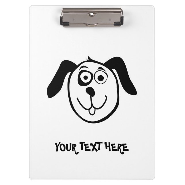 Custom clipboard for dog grooming business (Front)