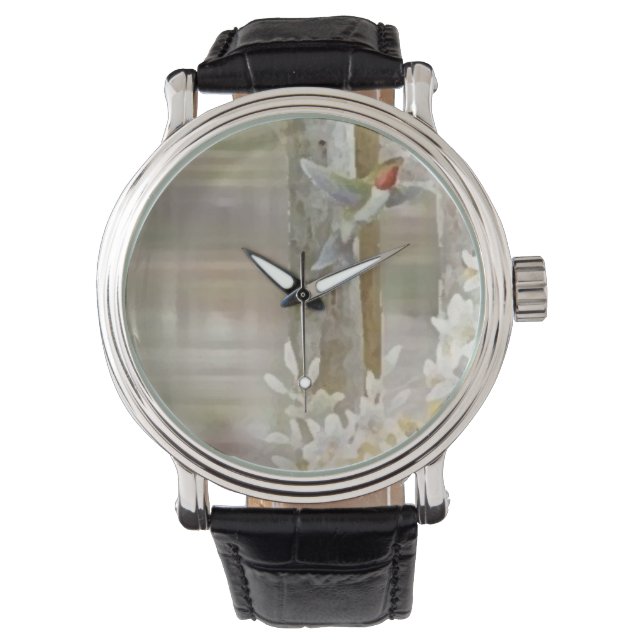 Custom Clock bird Watch (Front)