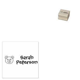 Custom Clothing Buffer Rubber Stamp