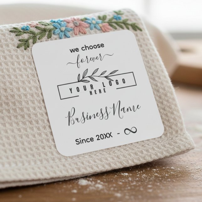 Custom Clothing label Sewing or Crochet with logo (Creator Uploaded)