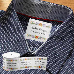 Custom Clothing Labels Sew On Sewing Label Tag Satin Ribbon