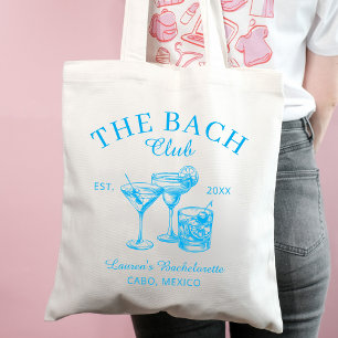 Custom Club Beach Bachelorette Party Bride Wedding Tote Bag
