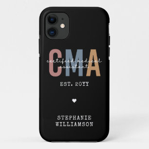 Custom CMA Certified Medical Assistant Case-Mate iPhone Case