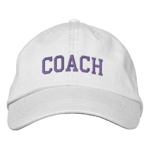 Custom Coach Gift Embroidered Hat