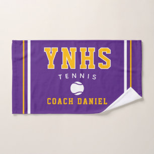 Custom Coach Towel – Personalised Tennis Team Gift