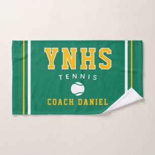 Custom Coach Towel – Personalised Tennis Team Gift