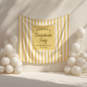 Custom Coastal Bachelorette Beachy & Fun Tapestry