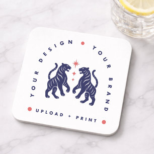 Custom Coaster Set   Your Design Upload Coasters