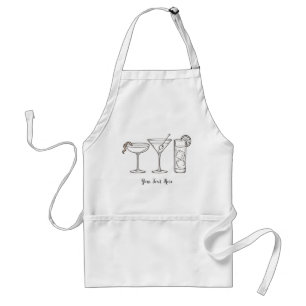 Custom Cocktail Apron Personalised