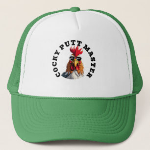 Custom Cocky Golfer Hat - Funny Golf Trucker Hat