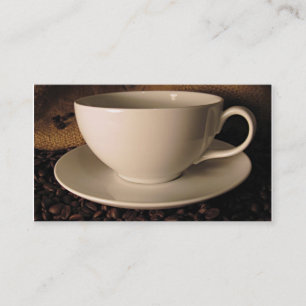 Custom Coffee Business Card