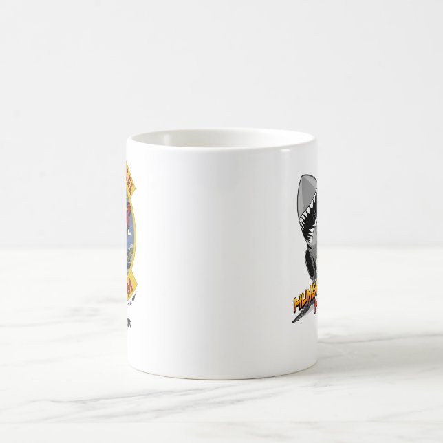 Custom coffee cup w/call sign (Center)