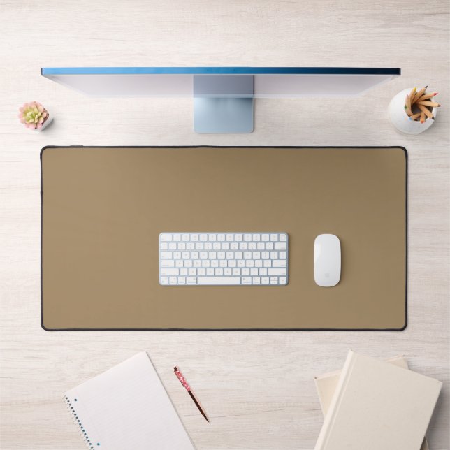 Custom Coffee Desk Mat - Warm & Sophisticated (Office 1)