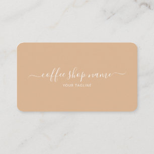 Custom Coffee Loyalty Card Simple Script