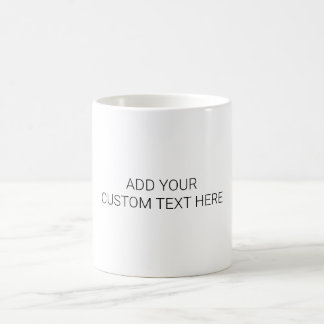 Custom Coffee Mug, Kitchen Breakfast Party Gift Mu Mug