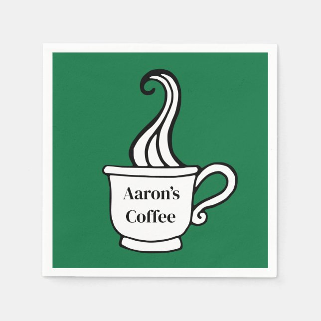 Custom Coffee Napkins (Front)