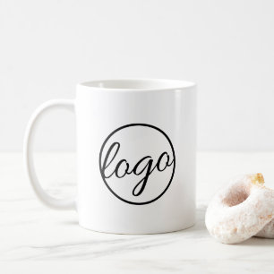 Custom Coffee Shop Restaurant Business Logo Mug