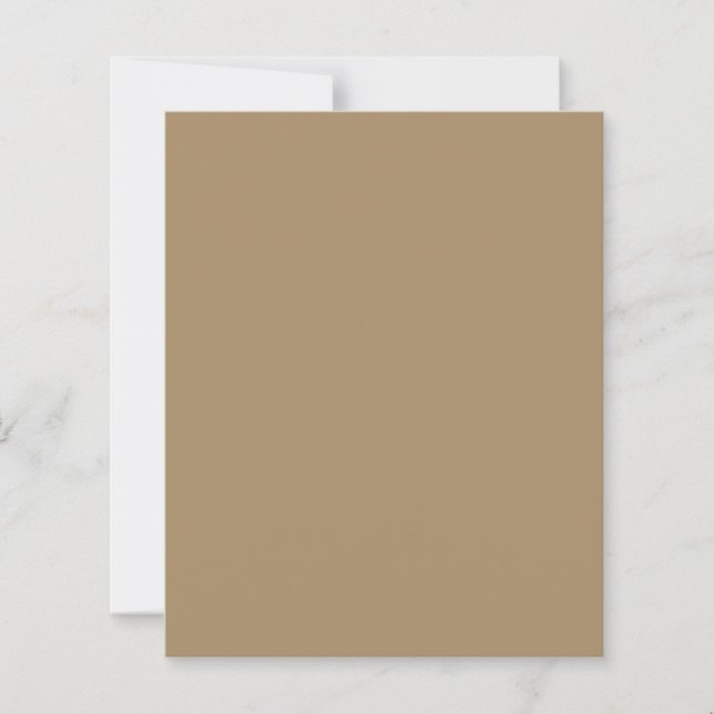 Custom Coffee Stationery Paper Sheet (Front)