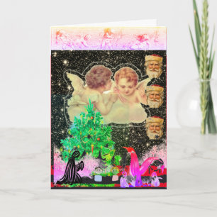 CUSTOM COLLAGE ORIGINAL DESIGN CHRISTMAS CARD