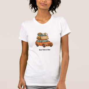 Custom College Bound Funny Move‑In Day T-Shirt
