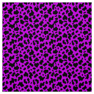Custom color animal print [purple] fabric