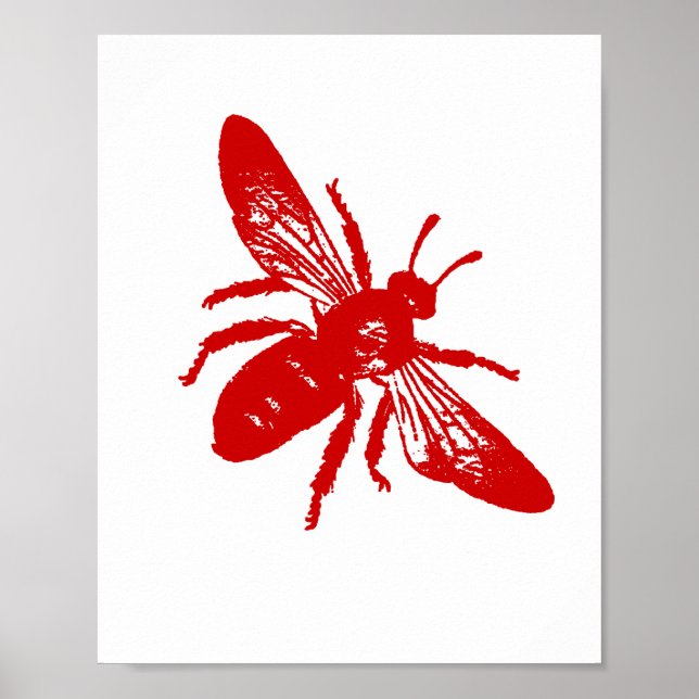 Custom Color Bee Print (Front)