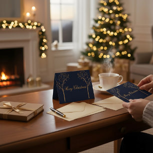 Custom Color Christmas Card