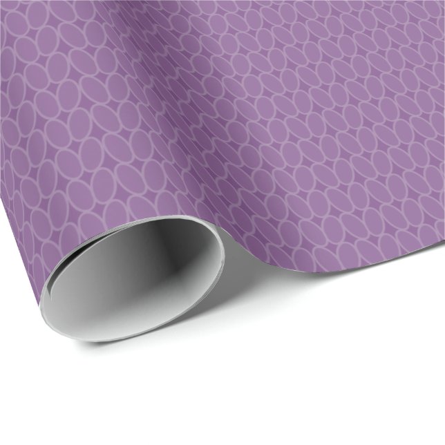 Custom Color Knit Stitch Patterned Wrapping Paper (Roll Corner)