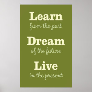 Custom color Motivational Quote poster