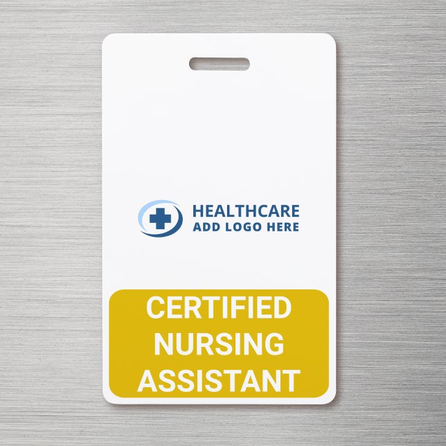 Custom Color Nurse CNA Recognition Companion ID Badge (Creator Uploaded)