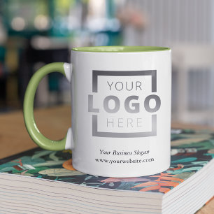 Custom Color Promotional Business Logo Branded Mug