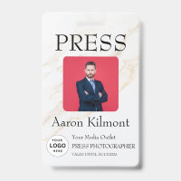 Custom Colour Add Logo Photo Photographer Press Ba