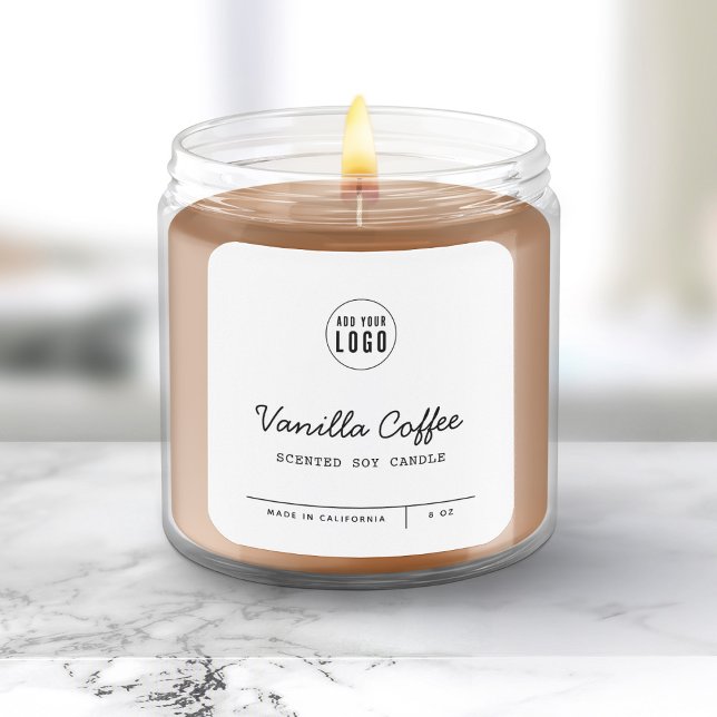 Custom Colour Add Logo Script Lines Product Label (Creator Uploaded)