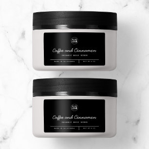 Custom Colour Add Logo Script Lines Product Label