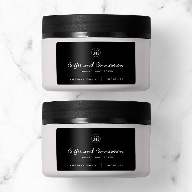 Custom Colour Add Logo Script Lines Product Label (Creator Uploaded)